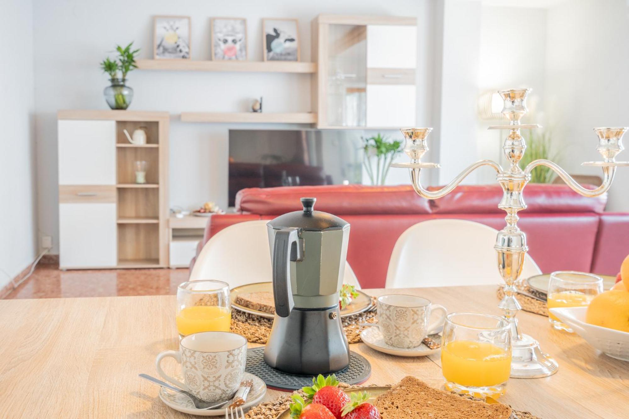 Apartamento Familiar En Avenida Del Puerto Valencia Ngoại thất bức ảnh