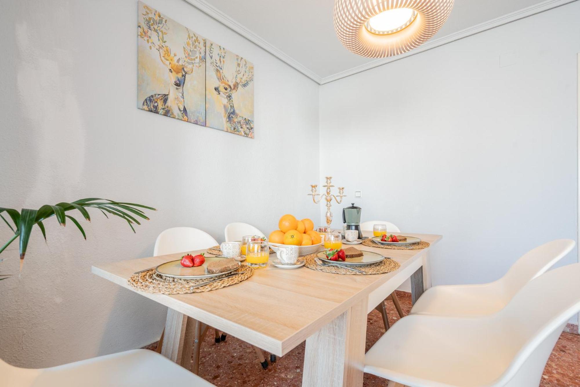 Apartamento Familiar En Avenida Del Puerto Valencia Ngoại thất bức ảnh