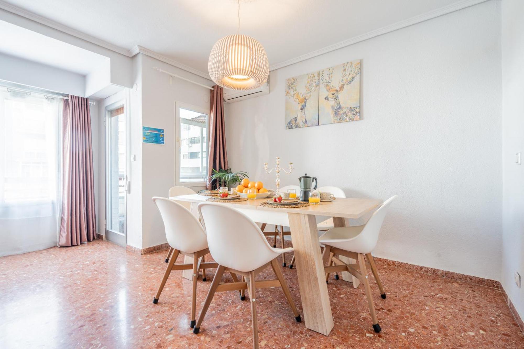 Apartamento Familiar En Avenida Del Puerto Valencia Ngoại thất bức ảnh